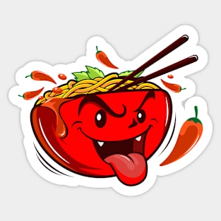 Noodles Tomato Chilly Sticker